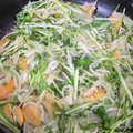 まあちゃんとペロ's cooksnap of when they made ホタテと水菜の和風パスタ.