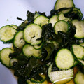 みにまむまんぞく's cooksnap of when they made きゅうりとわかめの酢の物.