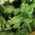 あゆたっくん's cooksnap of when they made 生わかめとキャベツの甘酢サラダ.