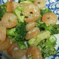 seicop2's cooksnap of when they made $ブロッコリーと冷凍エビのマヨ炒め$.