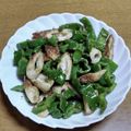 55才のおじさん's cooksnap of when they made お弁当ご飯！竹輪とピーマンのゴマ味噌炒め.