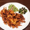 Yuzuksc's cooksnap of when they made きんぴらごぼうのかきあげ.