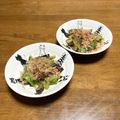 B_C_M's cooksnap of when they made ナス胡瓜ピーマン麺つゆマヨ炒め鰹節のせ.