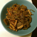 sakutakuhitoshu's cooksnap of when they made 葱だくで！蒟蒻と竹輪の味噌炒め.