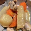 米の華's cooksnap of when they made 鶏手羽先と大根の味噌煮込み♪.