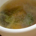 MULA's cooksnap of when they made いつかあなたに♪青梗菜と豚挽肉のスープ.