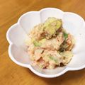 ＊ゆか＊07's cooksnap of when they made アボカドとじゃが芋とチーズの明太マヨあえ.