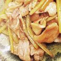 あかぷり's cooksnap of when they made ふきと豚バラ肉のにんにく風味きんぴら♪.