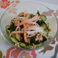 めひっこ's cooksnap of when they made わかめときゅうりの簡単サラダ.