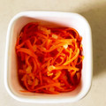 ゆっきい９'s cooksnap of when they made 簡単☆人参とたくあんのナムル.