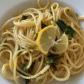 和風ツナマヨ's cooksnap of when they made 爽やか☆バジル＆レモンのパスタ.