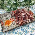Satoco❋'s cooksnap of when they made 【簡単！あと一品】イカ下足七味マヨネーズ.