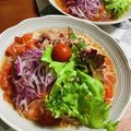 ＊＊もっさん＊＊'s cooksnap of when they made ツナとトマトのイタリアンそうめん.