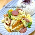 YUH♡ママ's cooksnap of when they made 余った唐揚げ粉で♪簡単味付けの野菜炒め.