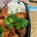 askun05's cooksnap of when they made お弁当＊ブロッコリーの花束ベーコン巻き.