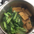 アクティー☆€€€€'s cooksnap of when they made 小松菜☆簡単小松菜と厚揚げの煮浸し.