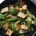 もぐもぐ（＾ν＾）'s cooksnap of when they made 厚揚げときゃべつの甘ピリ辛味噌炒め.