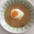 ゆかりりりー's cooksnap of when they made オートミール de キムチ味噌粥.