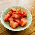 ねっちゃんっ's cooksnap of when they made ～✿スイカにシナモン✿～美容おやつ～✿.