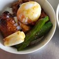 tetu＆natu's cooksnap of when they made 焼き鶏丼☆残った焼き鶏のリメイクに.