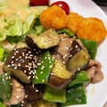 micaxx's cooksnap of when they made 豚こま肉となすとピーマンの味噌炒め.
