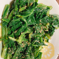 KUUUUUUMIN's cooksnap of when they made 素人による超簡単ほうれん草の胡麻和え.