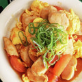 クック4PM5XJ☆'s cooksnap of when they made トマトとササミの卵炒め.