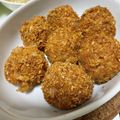 みー３２'s cooksnap of when they made トートマンクン☆タイ風えびのすり身揚げ.