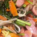 クックK3DI0Y's cooksnap of when they made もやしとにらの塩ダレあんかけ焼きそば.
