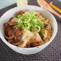 バカリャウ's cooksnap of when they made なめこ丼（なめこどんぶり）.