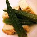 NEKOほっぺ's cooksnap of when they made 厚揚げとオクラの煮物.