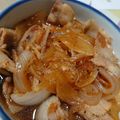 たぬたぬママ's cooksnap of when they made 大人気☆豚バラとたまねぎの照り焼き.
