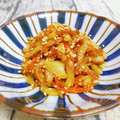 ÿuuka☆212's cooksnap of when they made ★弁当の定番★ちくわと人参の炒め煮★.