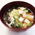 クックE662AA☆'s cooksnap of when they made 冬瓜☆もずく☆オクラ☆卵のコンソメスープ.