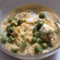 向日葵くっく's cooksnap of when they made ☆えんどう豆(グリーンピース)の卵とじ☆.