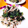 かわゆう1211's cooksnap of when they made 豚肉とほうれん草の味噌ダレ炒め.
