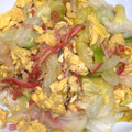 まっすーー。's cooksnap of when they made レタス×カニかま×卵の中華風炒め.