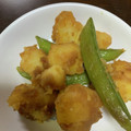 pipironron's cooksnap of when they made 新じゃがとスナックエンドウの甘辛炒め.
