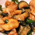 ☆しばねこ☆'s cooksnap of when they made 鶏肉と茄子とピーマン胡麻味噌炒め　.