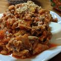 しらたまこむぎ's cooksnap of when they made 激ウマ！簡単免疫力UPサバ缶とキムチ納豆.