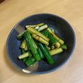 yuki24mama's cooksnap of when they made 時短☆中華風きゅうりの甘酢漬け♪.