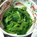 ☆ひぃひぃ☆'s cooksnap of when they made 小松菜のわさび和え.