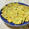 なおミール's cooksnap of when they made 焼きがポイント～カリッモチッなチヂミ.