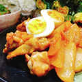 ✽チョコⅠＨ✽'s cooksnap of when they made 鶏肉と大根とゆで卵のさっぱり煮.