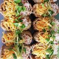どんたそ's cooksnap of when they made ＊可愛くて美味しい♡稲荷そば＊.