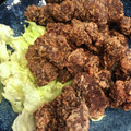 らる33's cooksnap of when they made くじらの竜田揚げ.