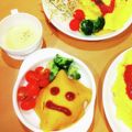 peach15's cooksnap of when they made 卵アレルギー対応♡オムライス用薄焼き卵.