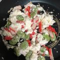 クックCSDF3Y☆'s cooksnap of when they made そら豆とカニカマの淡雪炒め.