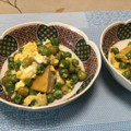 明日の風☆'s cooksnap of when they made 優しい♪えんどう豆と高野豆腐の卵とじ.