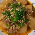 vanilamama's cooksnap of when they made ♡圧力鍋で♡牛肉と大根の韓国風煮物♡.